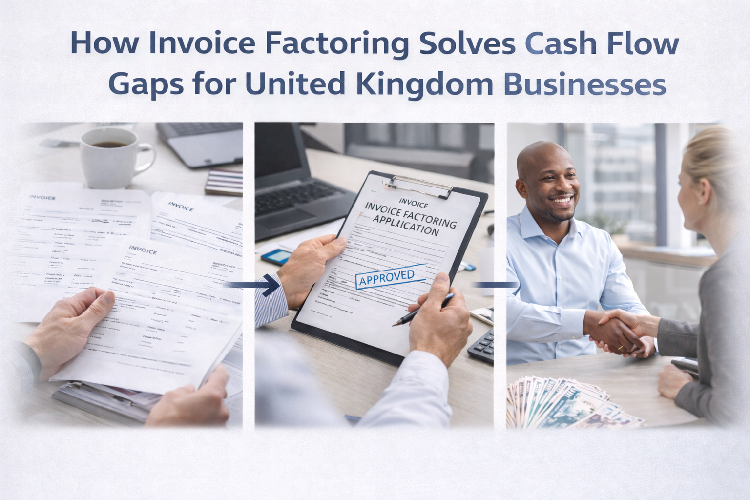 How Invoice Factoring Solves Cash Flow Gaps for UK Businesses