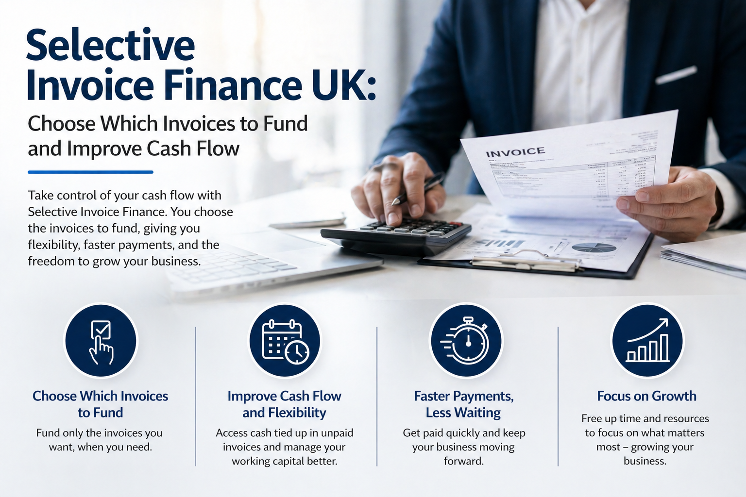 Selective Invoice Finance UK Choose Which Invoices to Fund and Improve Cash Flow