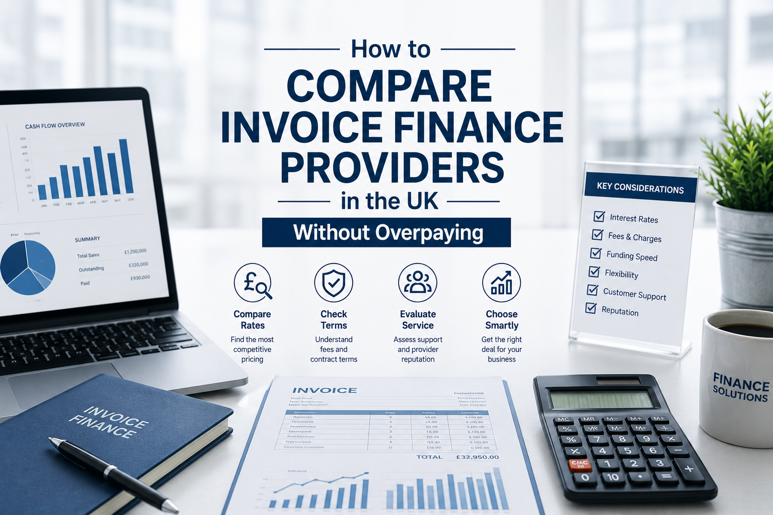 How to Compare Invoice Finance Providers in the UK Without Overpaying